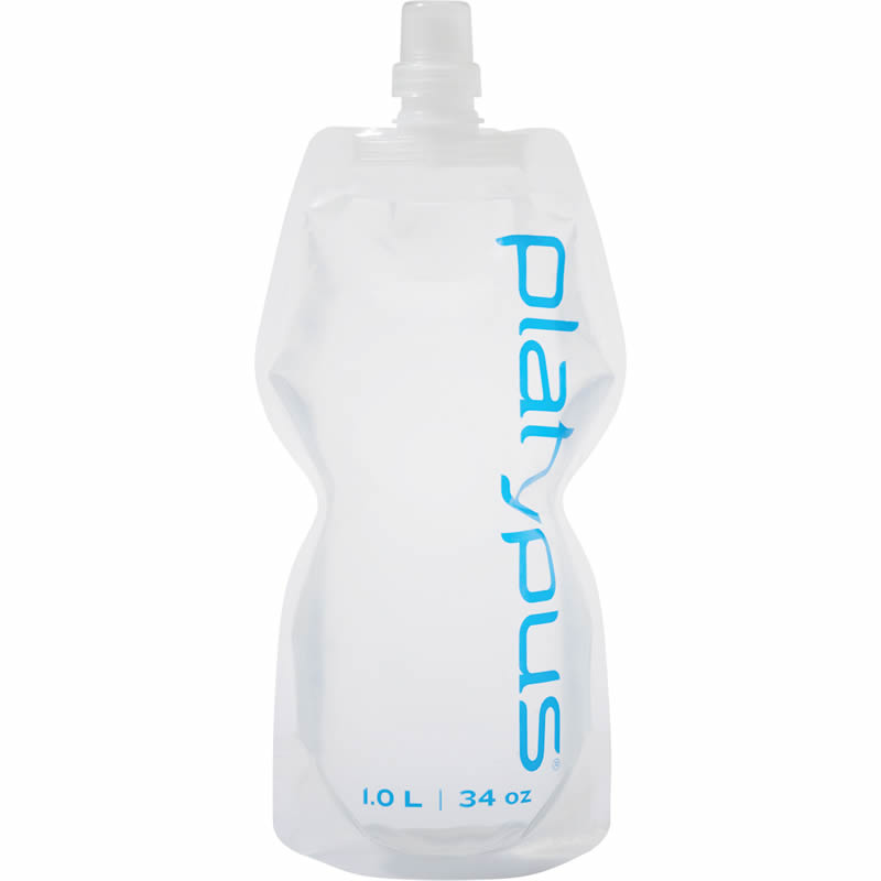 Platypus Soft Bottle 1 L Push Pull Logo