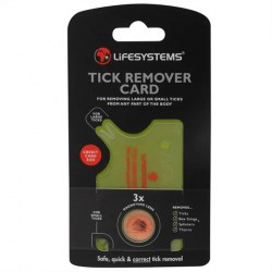 Lifesystem tarjeta extractora de garrapatas