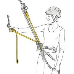 Petzl cabo anclaje Dual Connect