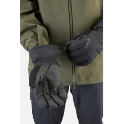 RAB guantes Storm - negro