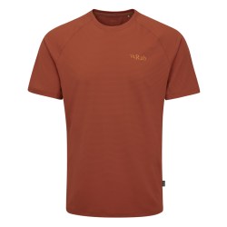 RAB Sonic camiseta hombre m/corta Red Clay