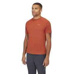 RAB Sonic camiseta hombre m/corta Red Clay