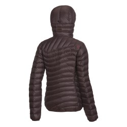 Ocun Tsunami mujer chaqueta plumas - chocolate garnet red