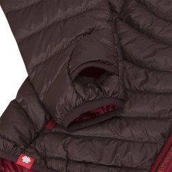 Ocun Tsunami mujer chaqueta plumas - chocolate garnet red