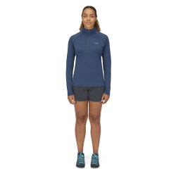 RAB Sonic camiseta mujer m/larga Tempest Blue