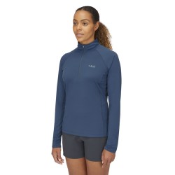 RAB Sonic camiseta mujer m/larga Tempest Blue