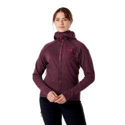 RAB Superflux Hoody mujer - deep heather