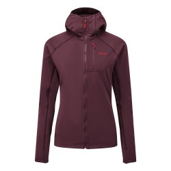 RAB Superflux Hoody mujer - deep heather