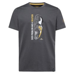 La Sportiva camiseta hombre Solution gris