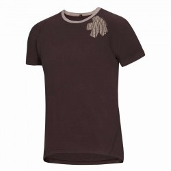 Ocun Bamboo T Blossom camiseta hombre m/corta chocolate