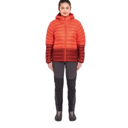 RAB Cirrus Alpine Jkt mujer - red grapefruit/tuscan red